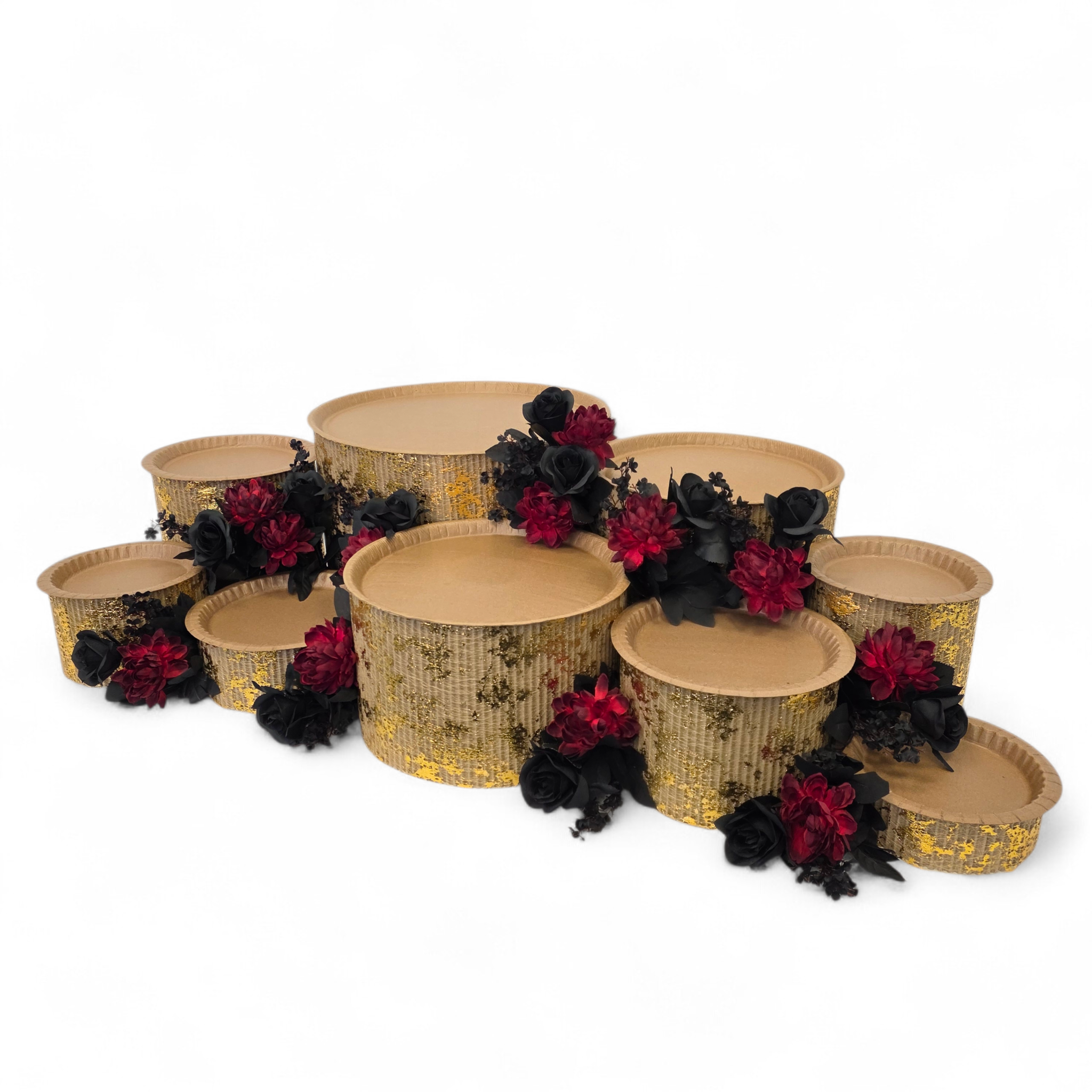 BLACK DAHLIAS - Floral Set