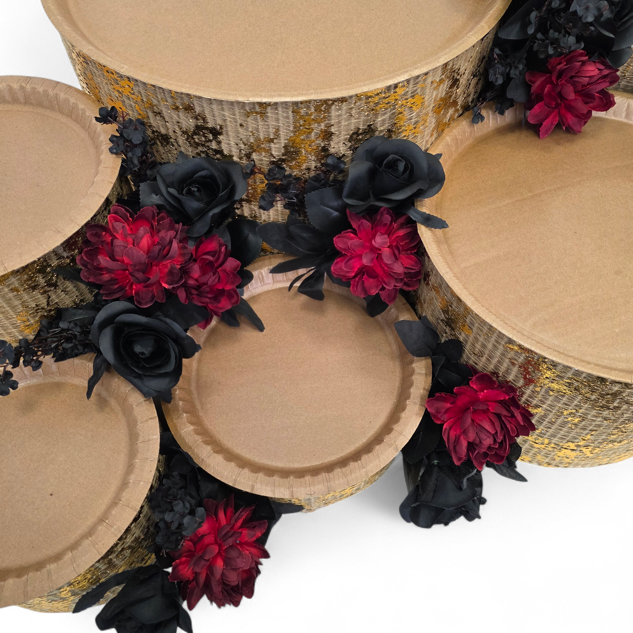 BLACK DAHLIAS - Floral Set