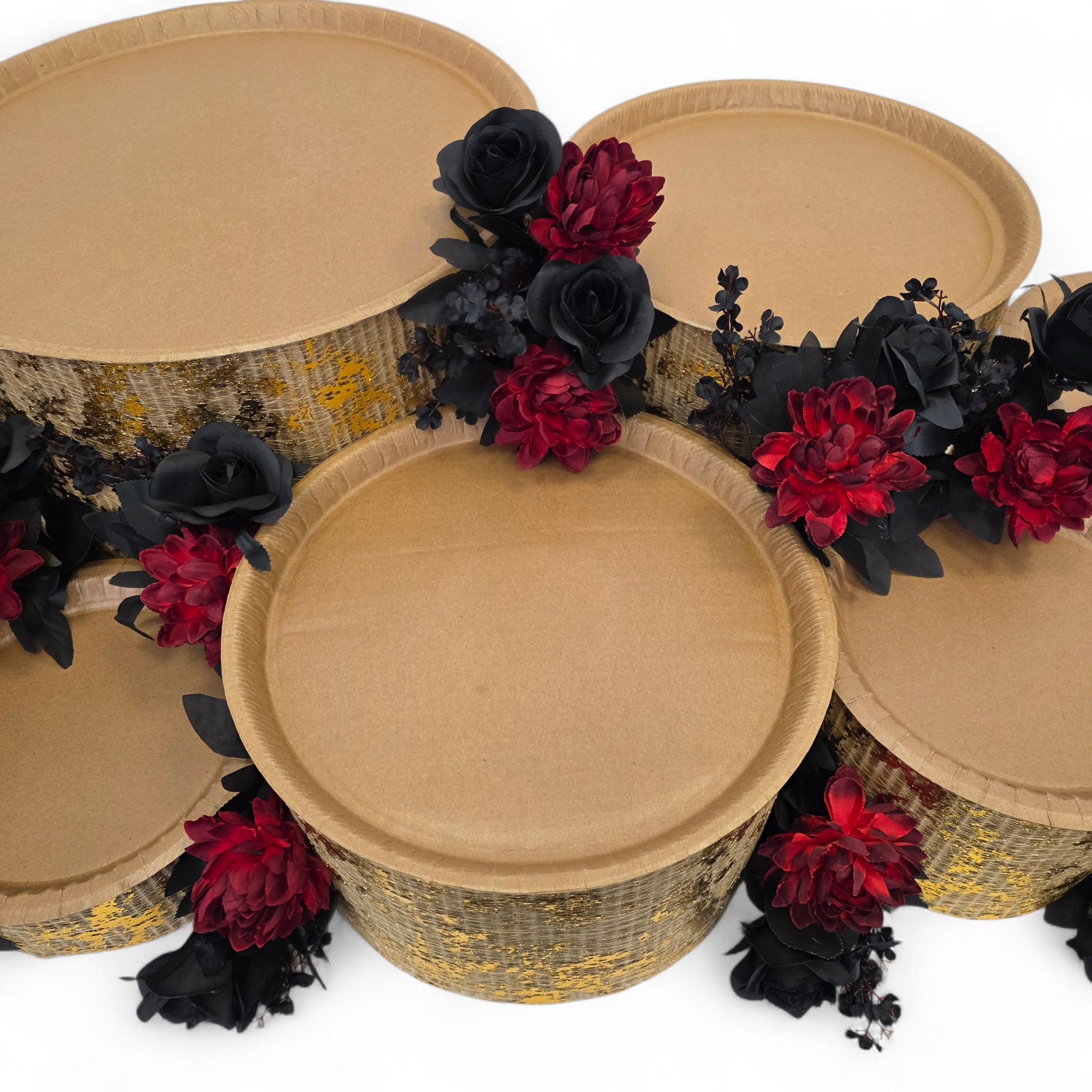 BLACK DAHLIAS - Floral Set