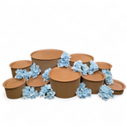 Grazing table kit with baby blue flowers
