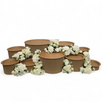 Grazing table kit with white floral decorations