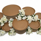 Grazing table kit with white carnation flower decorations