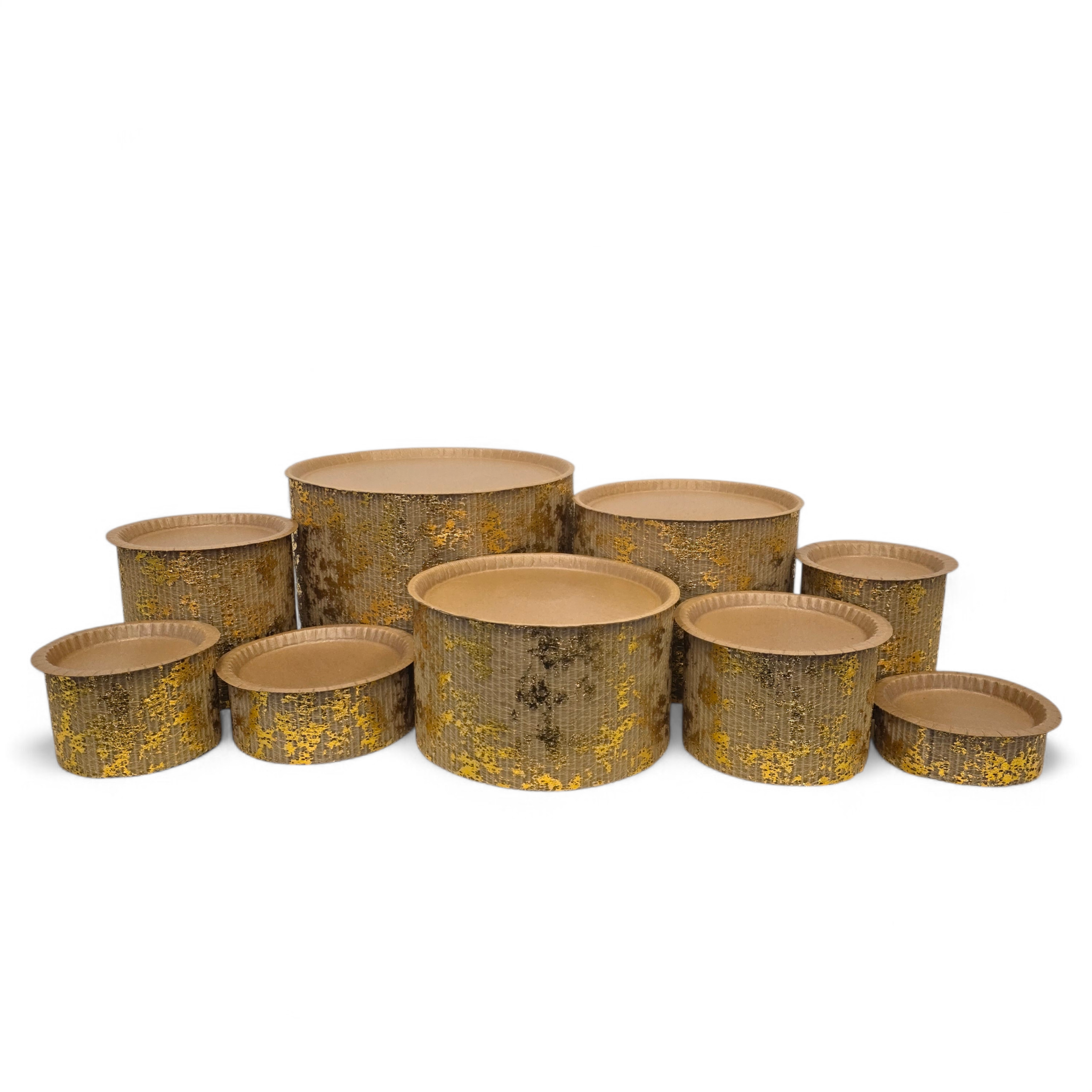 DIY grazing table kit with gold metallic overlay