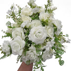 DIY grazing table kit floral set white roses bouquet - grazekits