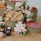 GRAZEKITS - PLATTER KIT - NATURAL / BLUSH DAHLIAS