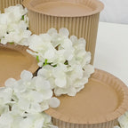 GRAZEKITS - PLATTER KIT - NATURAL / WHITE HYDRANGEAS