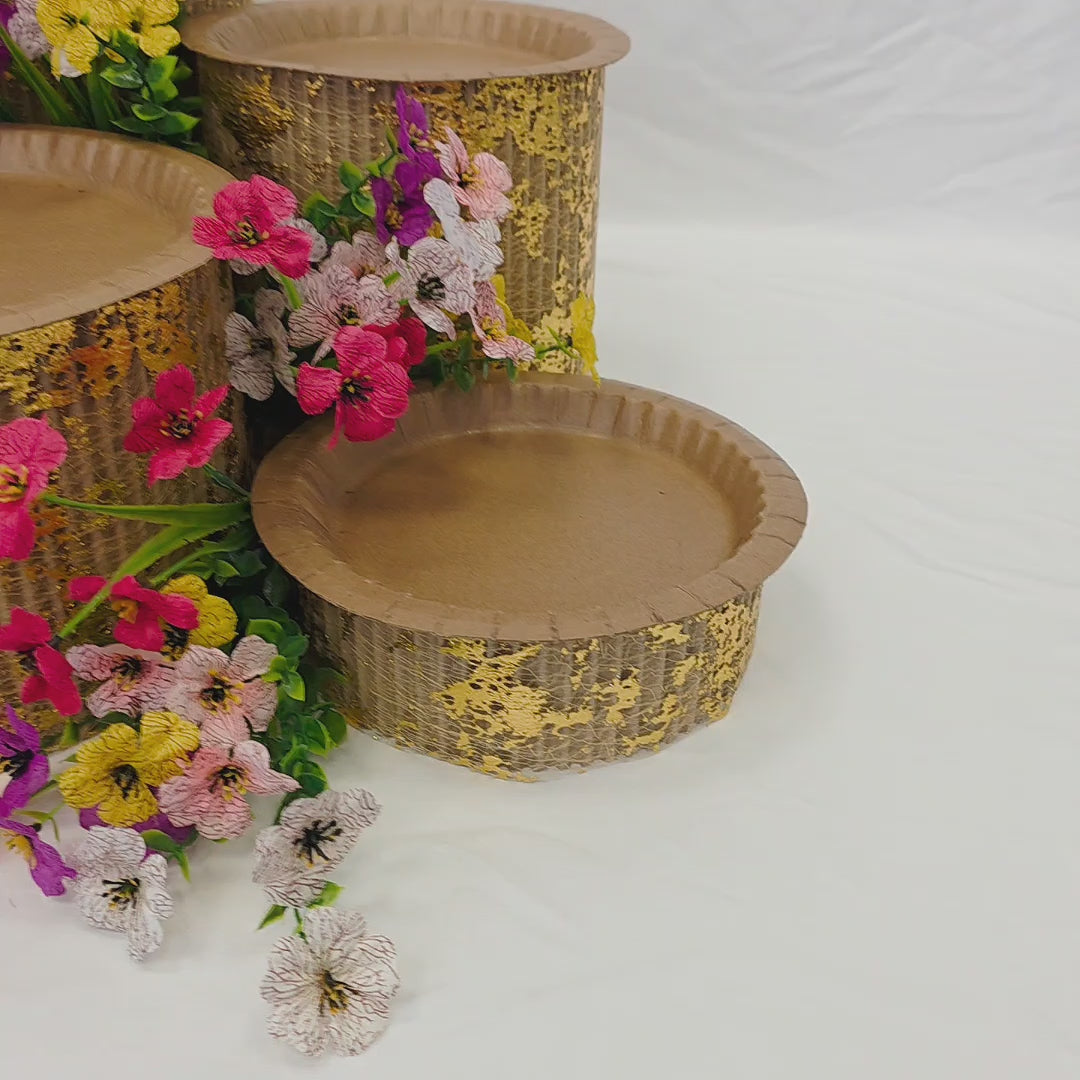 GRAZEKITS - PLATTER KIT - NATURAL / GOLD OVERLAY / VIOLET FIELDS