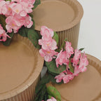 GRAZEKITS - PLATTER KIT - NATURAL / PINK GERANIUMS